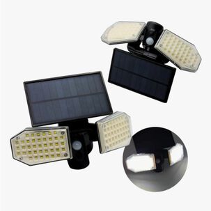 L&aacute;mpara Farol Led De Pared Solar