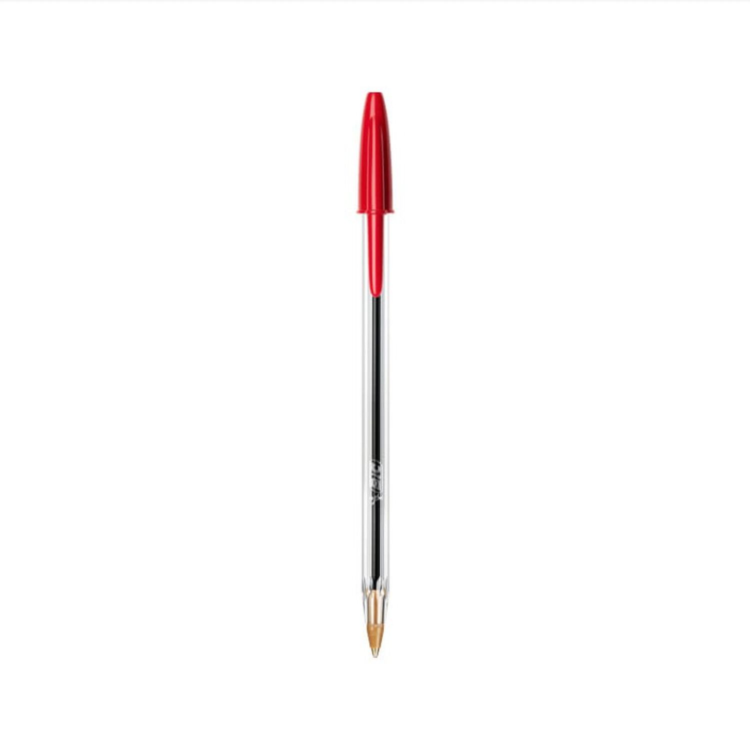 Pack 50 Cristal 1.0mm Punta Media Rojo Bic image number 1.0