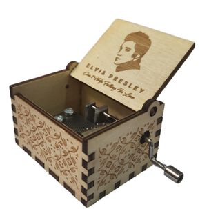 Caja Musical Elvis Presley Cant Help Falling In Love