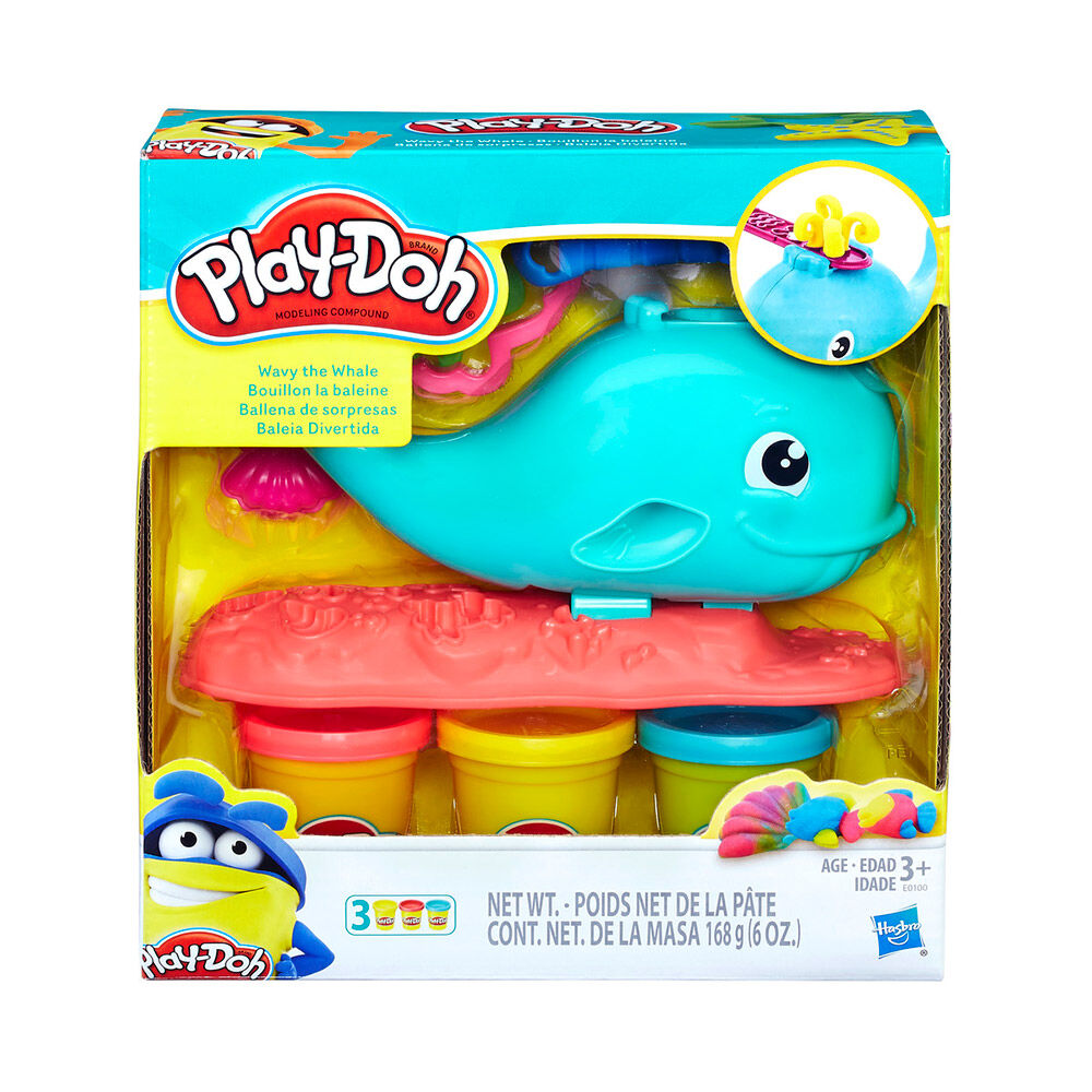 Juego Didáctico Hasbro Play Doh Ballena De Sorpresas image number 0.0