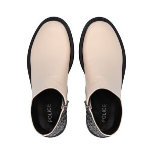 Botin Mujer Beige Galli Police