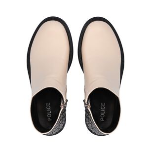 Botin Mujer Beige Galli Police