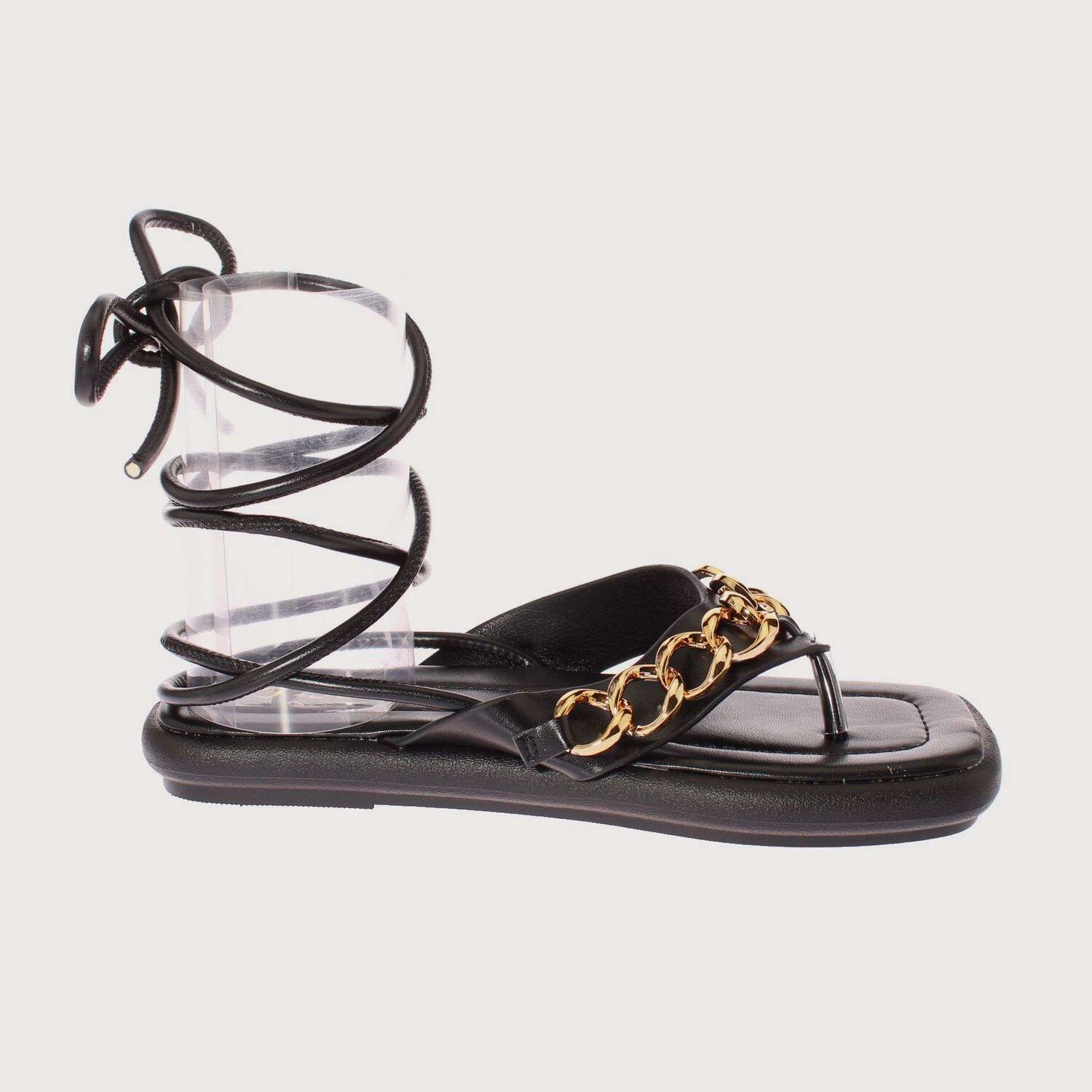 Sandalia Romana Negro I-run Art. 5g9838f3negro image number 3.0