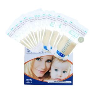Bolsas P&aacute;ra Leche 30 Unidades 24cm Resistentes Reutilizables