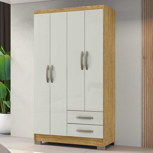 Closet 4 Puertas Classic Marrocos / Off White