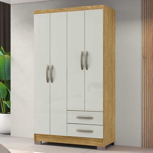 Closet 4 Puertas Classic Marrocos / Off White