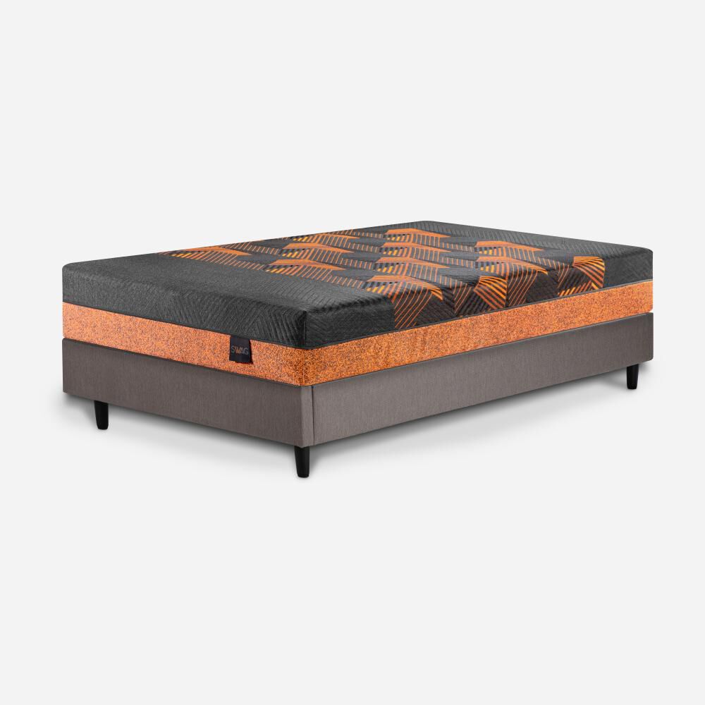 Cama Europea Rosen Swag / 1 Plaza / Base Normal Armable image number 0.0