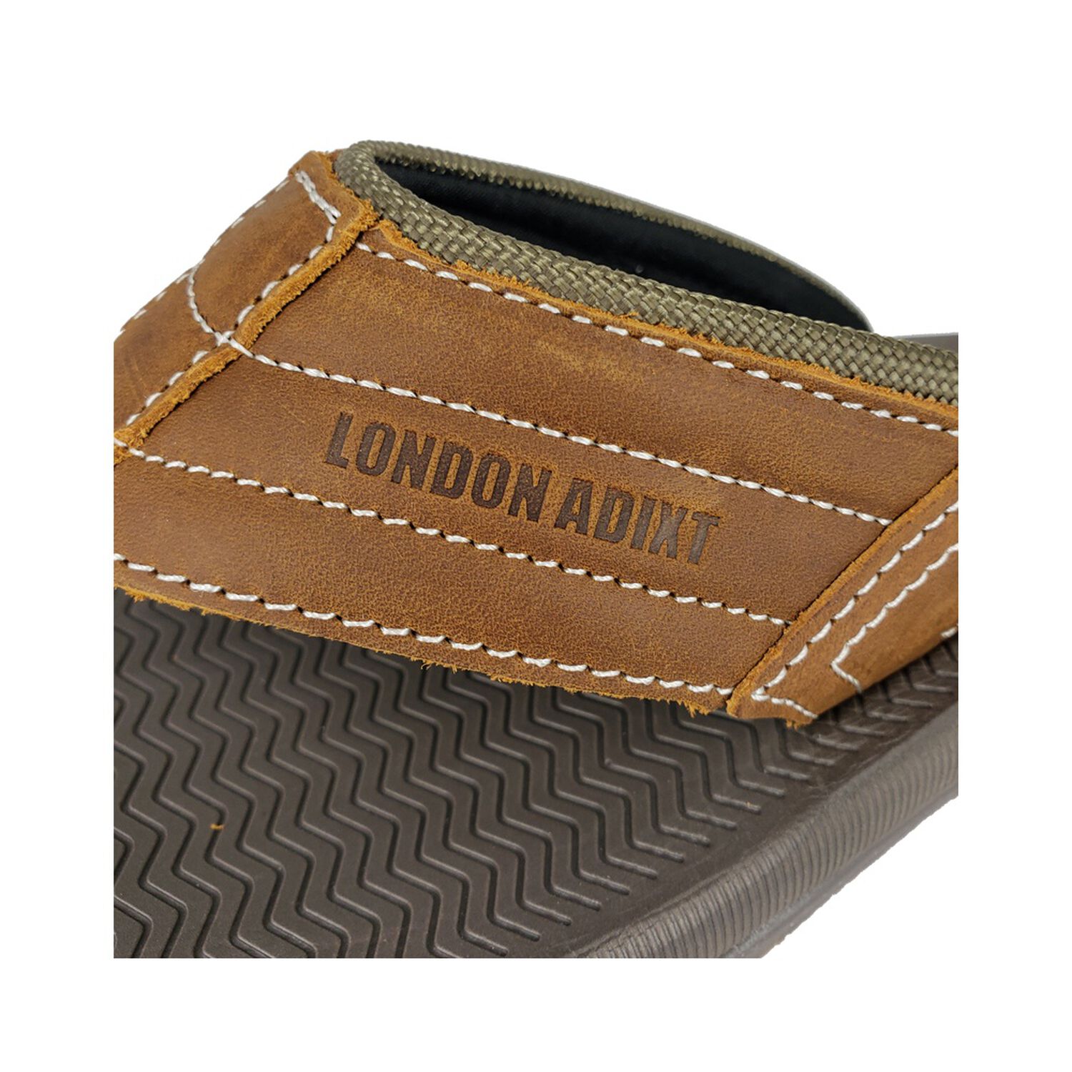 Hawaiana De Cuero Leonis Khaki London Adixt image number 3.0