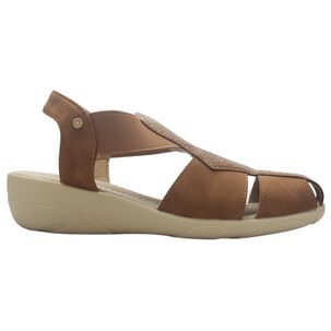 Sandalia Mujer Casual Caf&eacute; Chalada Mira-2