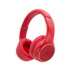 Audifonos Bluetooth Overear Plegables Rojo Xt220 Motorola