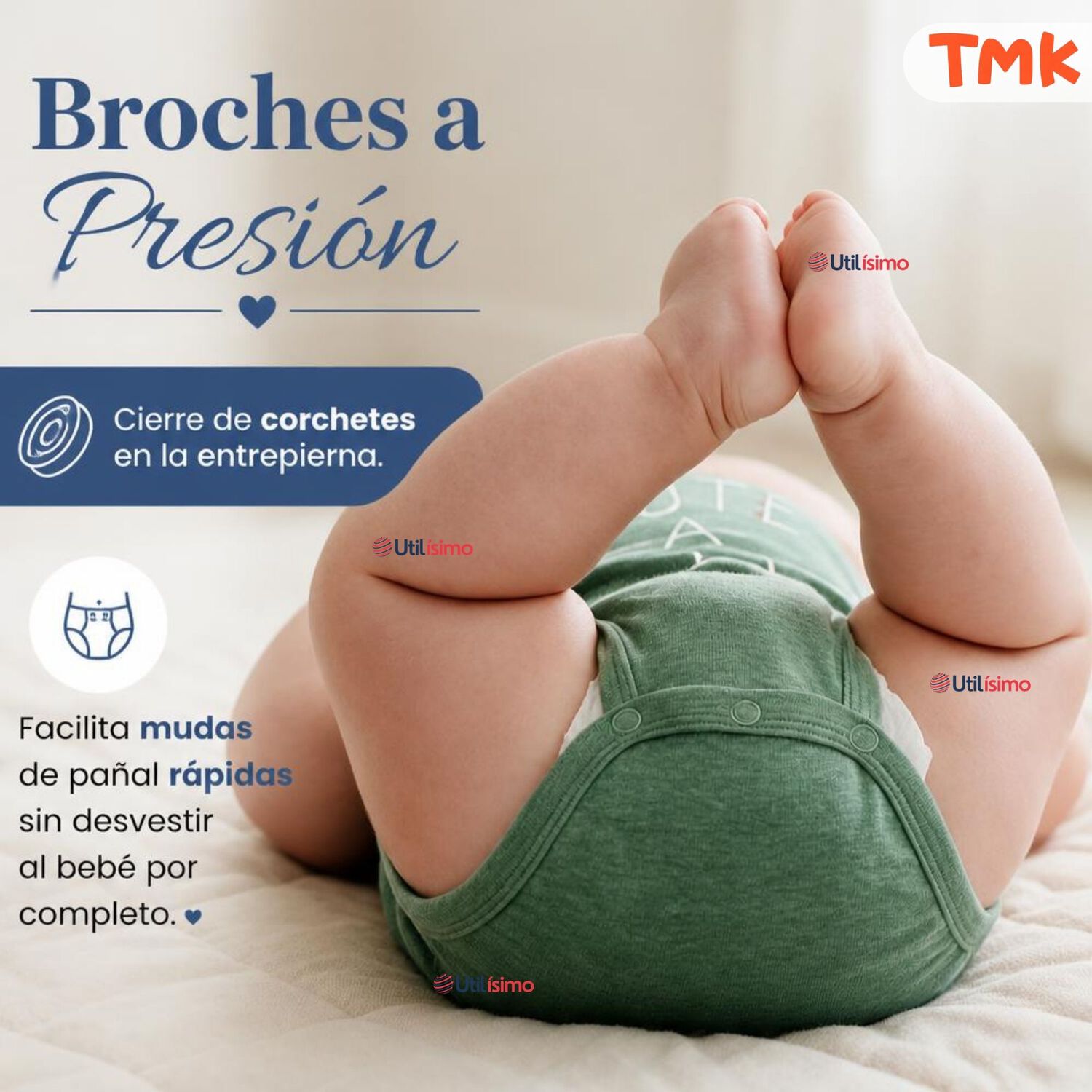 Pack 5 Bodys Manga Corta 100% Algod&oacute;n Tedmimak Ni&ntilde;o Little Adventurer image number 5.0