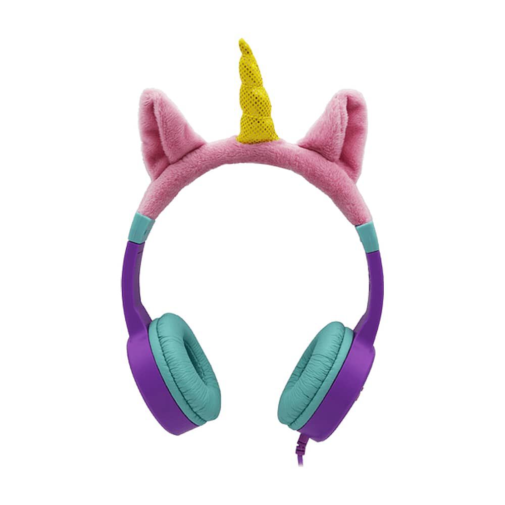 Audifonos Para Ni&ntilde;a Morados Monster Unicornio Ck01m image number 3.0