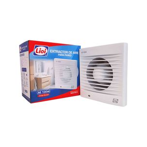 Extractor De Aire Pared 4"/100w - Lioi