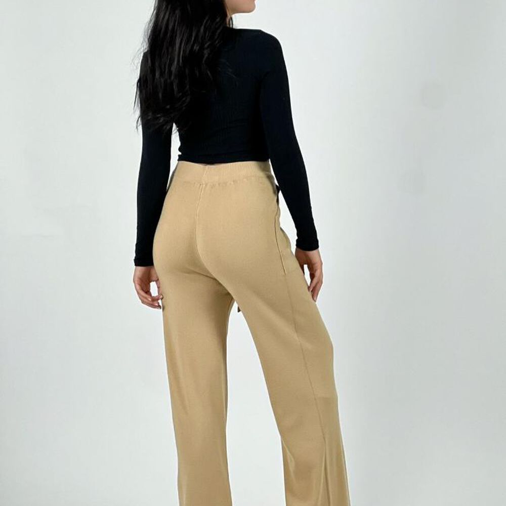 Pantalón De Lana Con Bolsillos image number 15.0