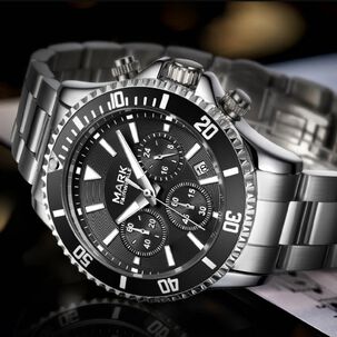 Reloj Submariner Cronografo Mark Fairwhale Cristal De Zafiro