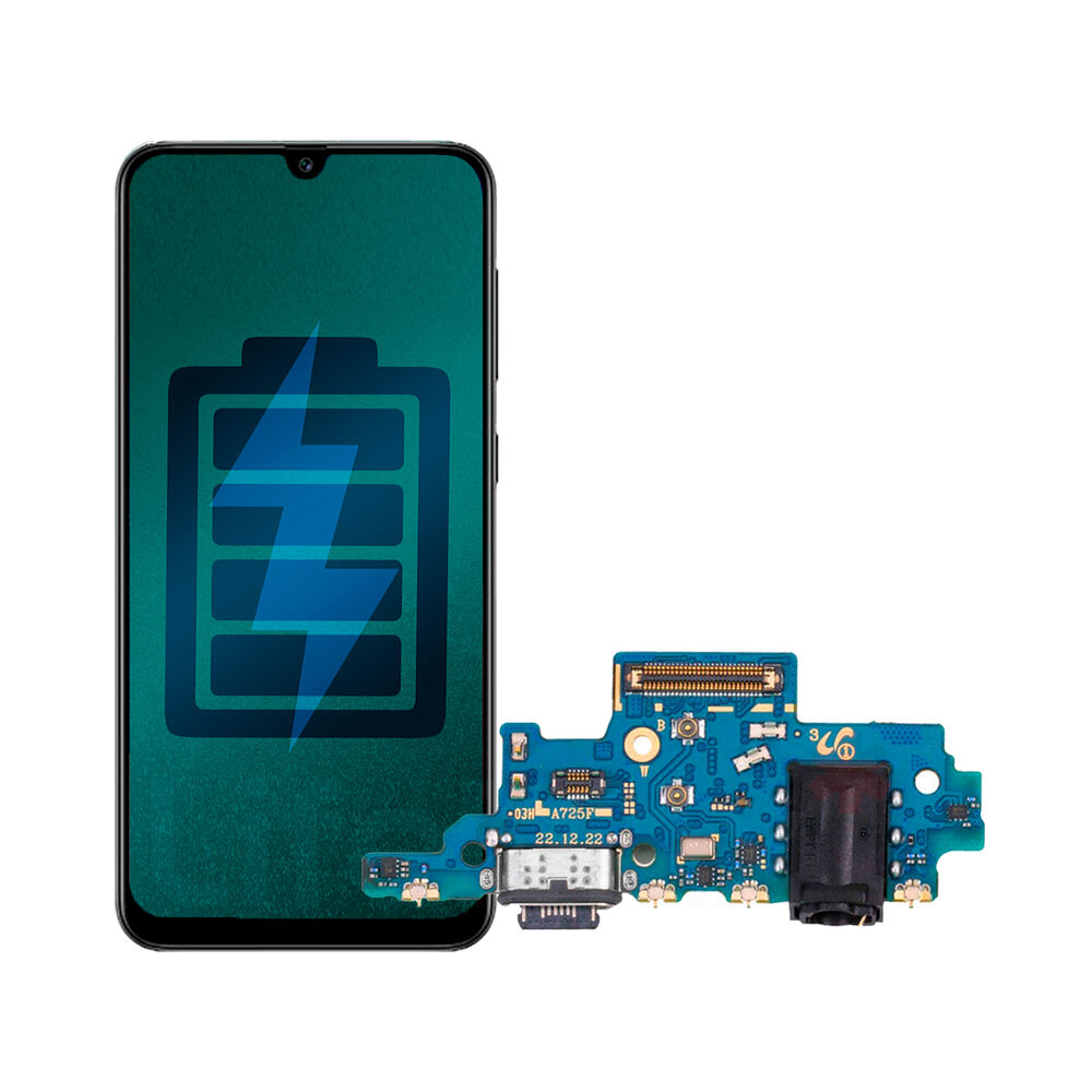 Flex De Carga Compatible Con Samsung A72 Conector Tipo C image number 0.0