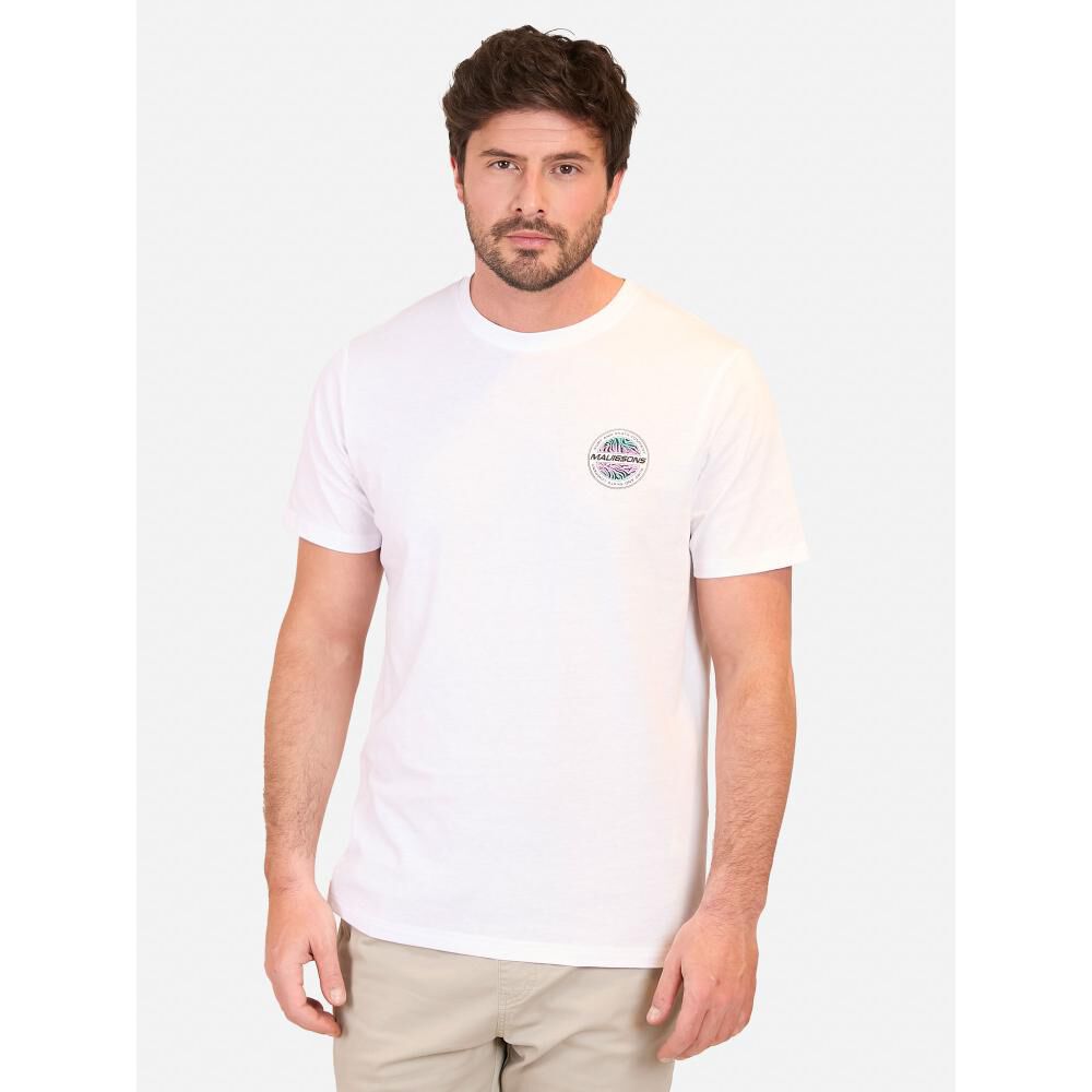 Polera Lisa Regular Manga Corta Cuello Redondo Hombre Maui And Sons image number 0.0
