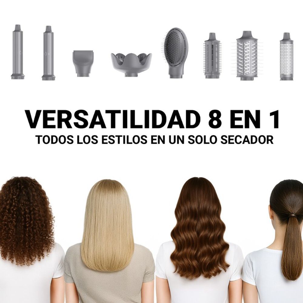 Secador De Pelo Multistyler 8 En 1 - M10 image number 2.0
