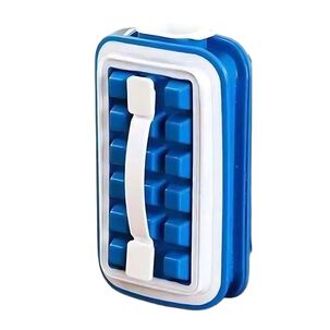 Bandeja Cubos Hielo Antiderrame Reutilizable Cocina Practica