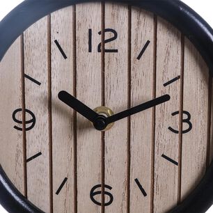 Reloj Con Soporte Negro Az Home