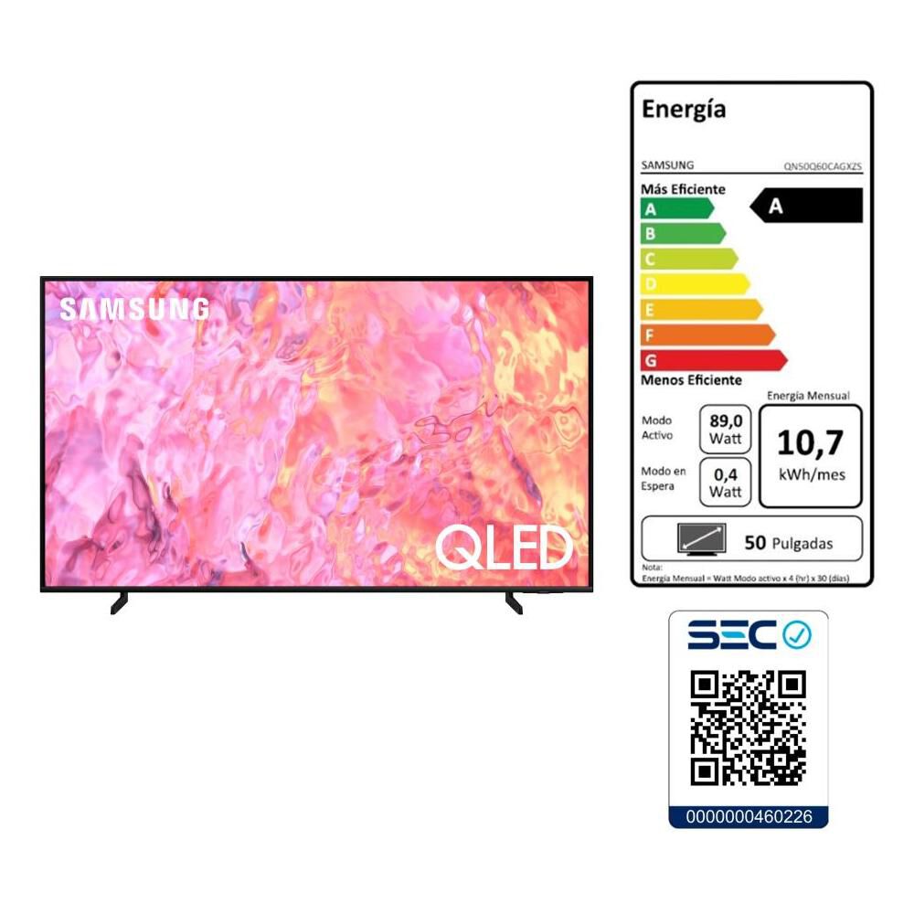 Qled 50" Samsung  Q60C / Ultra HD 4K / Smart TV image number 1.0