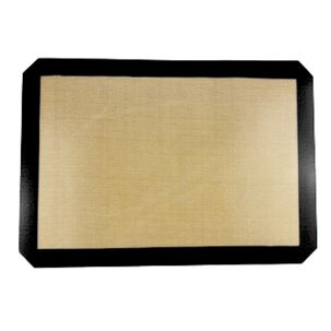 Lámina De Silicona Para Horno Antiadherente Repostería Negro