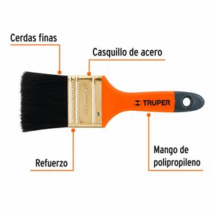 Brocha Profesional Uso General Truper 2 50,8mm
