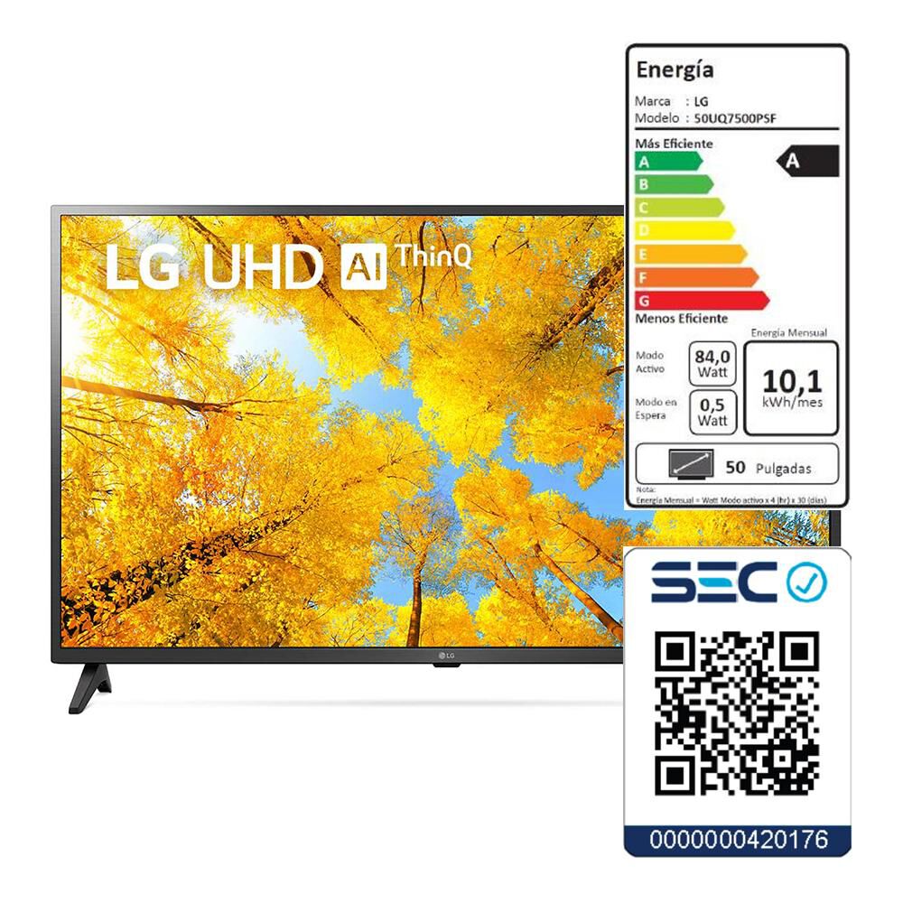 Led 50" LG 50UQ7500PSF / Ultra HD 4K / Smart TV image number 15.0