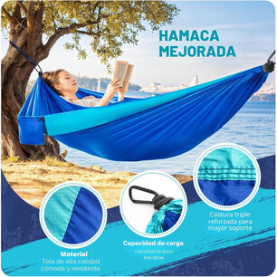 Hamaca Compacta Azul