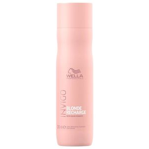 Shampoo Blonde Recharge Wella 250ml Cabellos Rubios