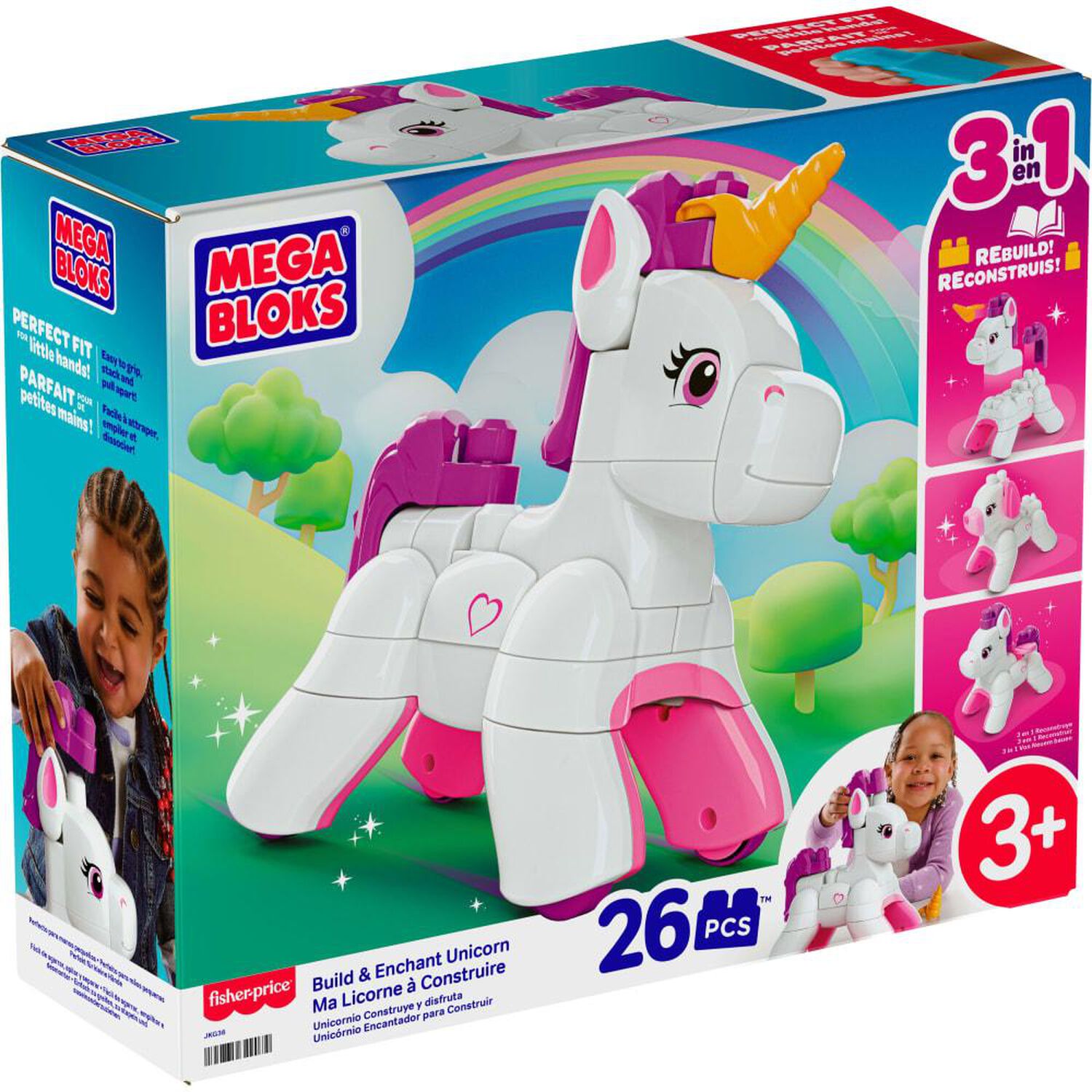 Set De Bloques Mega Bloks Unicornio image number 3.0