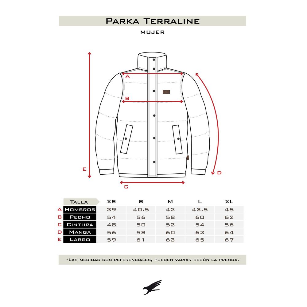 Parka Terraline Mujer Falcone image number 6.0