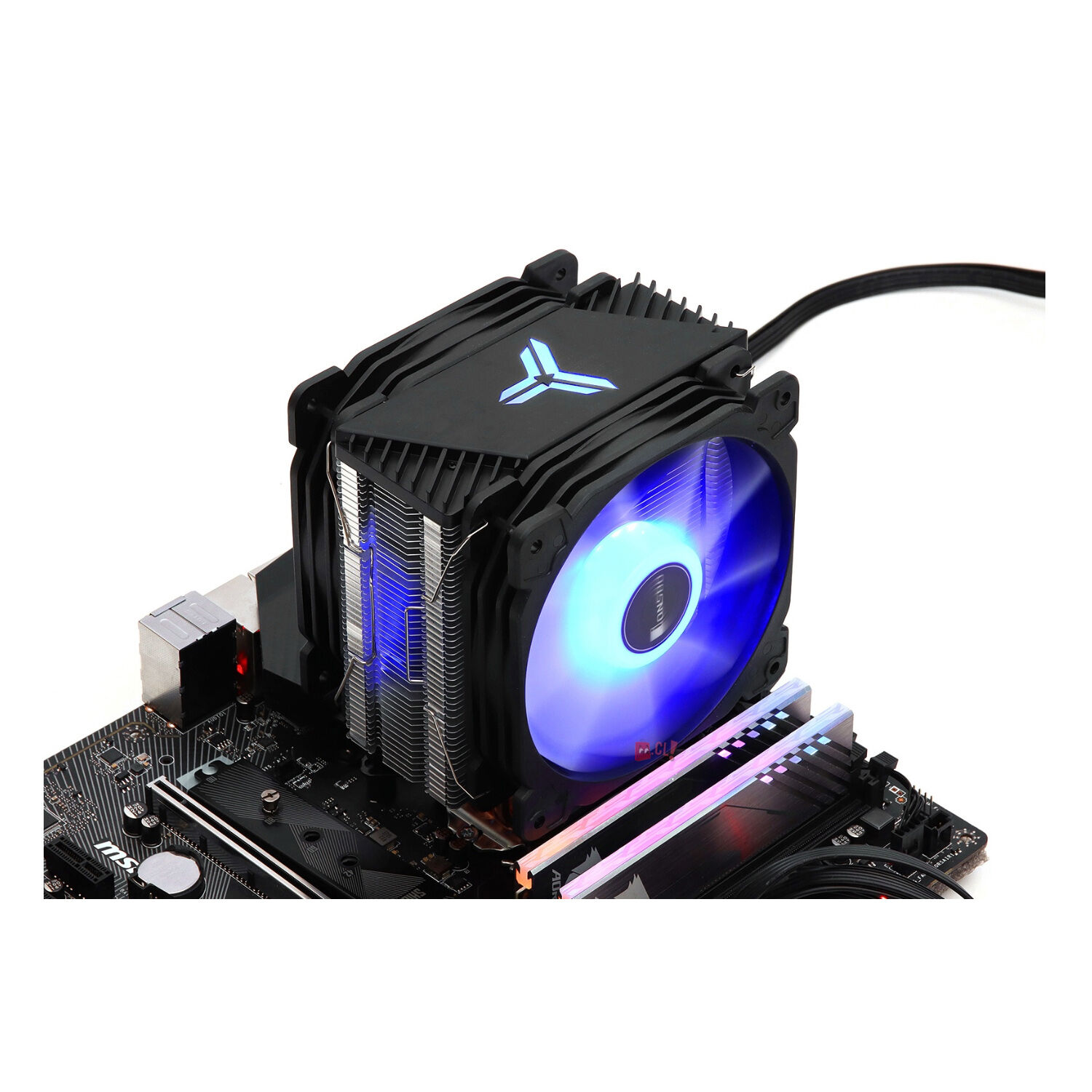 Disipador Coolers Pc Rgb Con Doble Ventilador Intel/amd - Ps image number 3.0