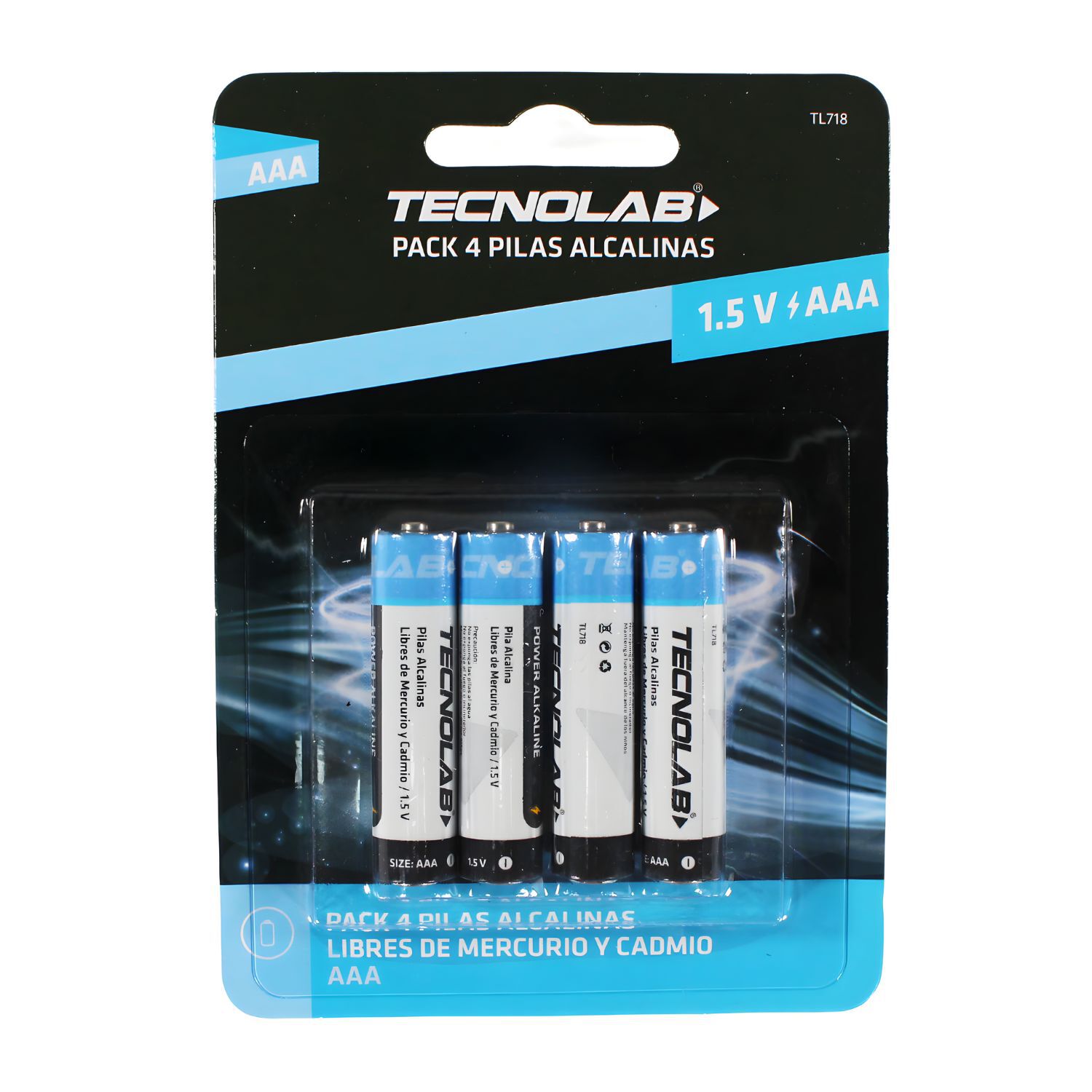 Pack 4 Pilas Alcalinas Aaa 1200 Mah - Ps image number 0.0