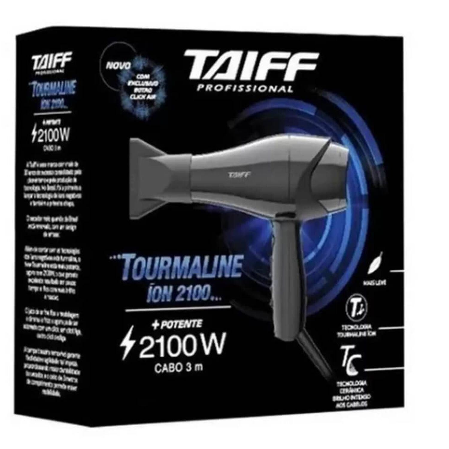 Secador Tourmaline 2100w Taiff image number 5.0