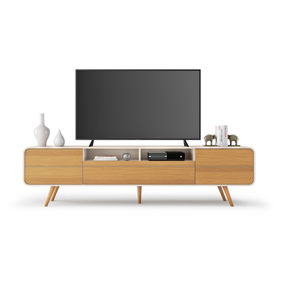Rack Tv Marsella 85" 220x57x40 Cm image number 5.0