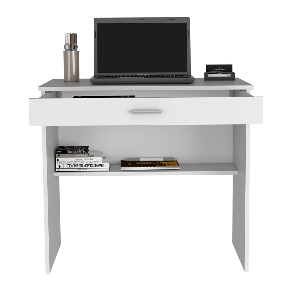 Escritorio 1 Cajon 80x73x49,8 Cm - Fm-058b - Blanco image number 2.0