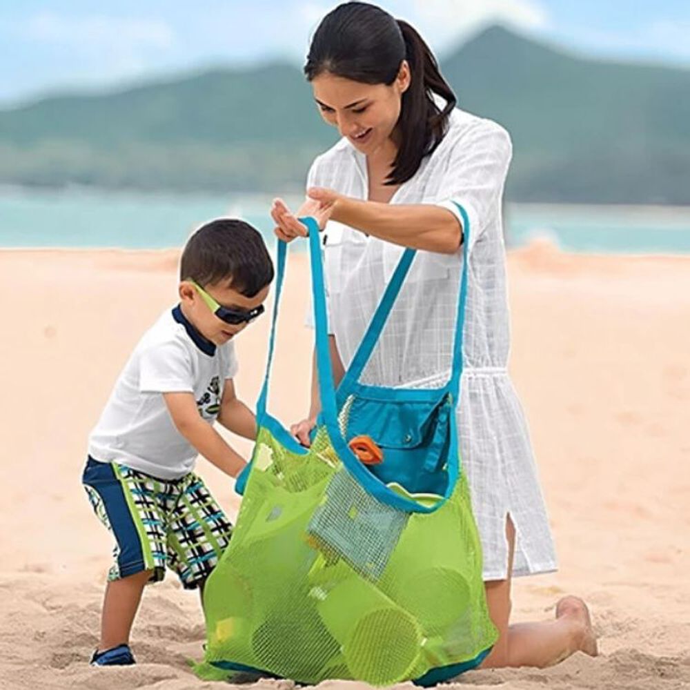 Bolsa De Malla Port&aacute;til Unisex Almacenamiento Juguetes Playa image number 3.0