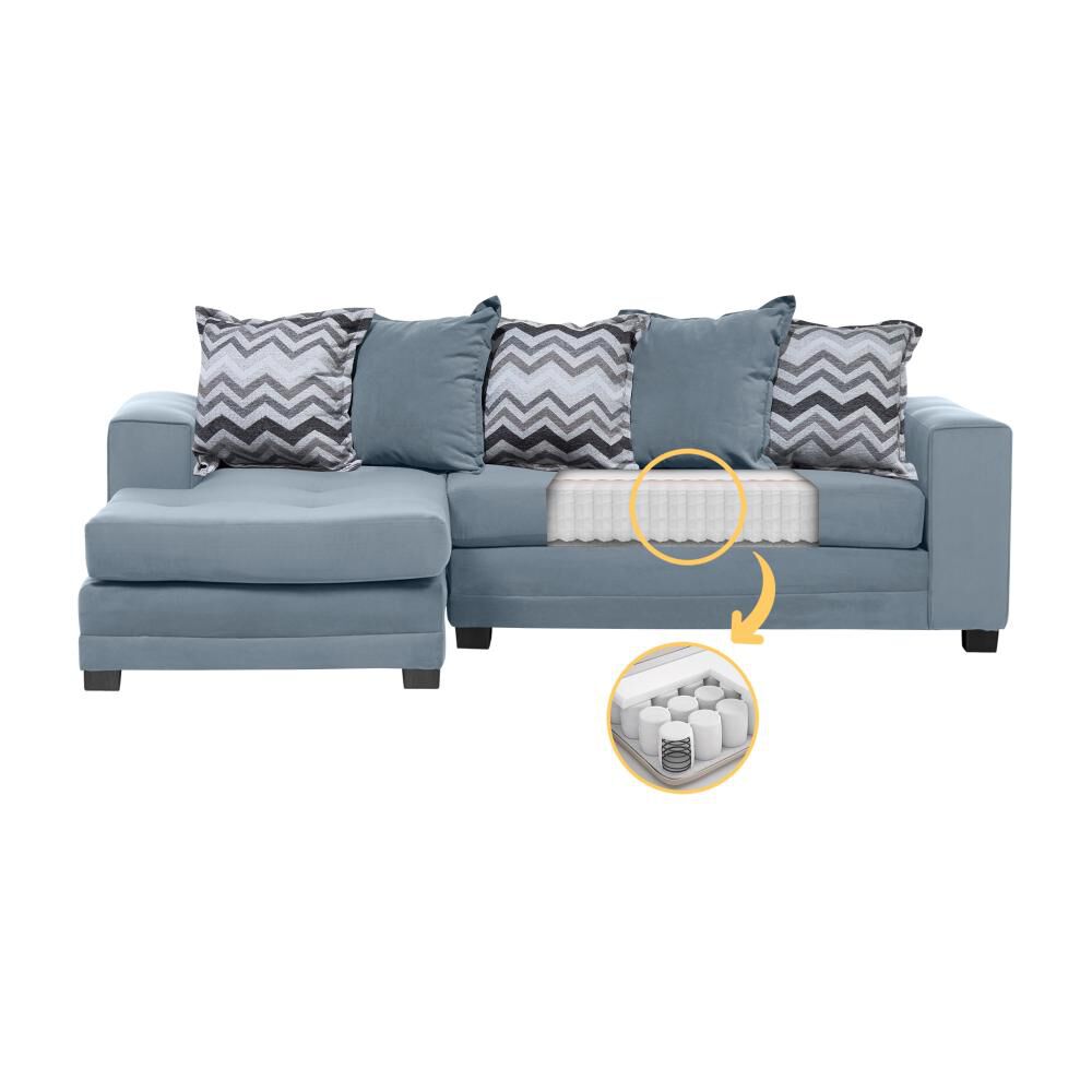 Sofá Seccional Izquierdo Living Factory Milan / 4 Cuerpos image number 2.0