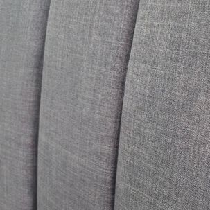 Respaldo Lineal Gris 2 Plazas