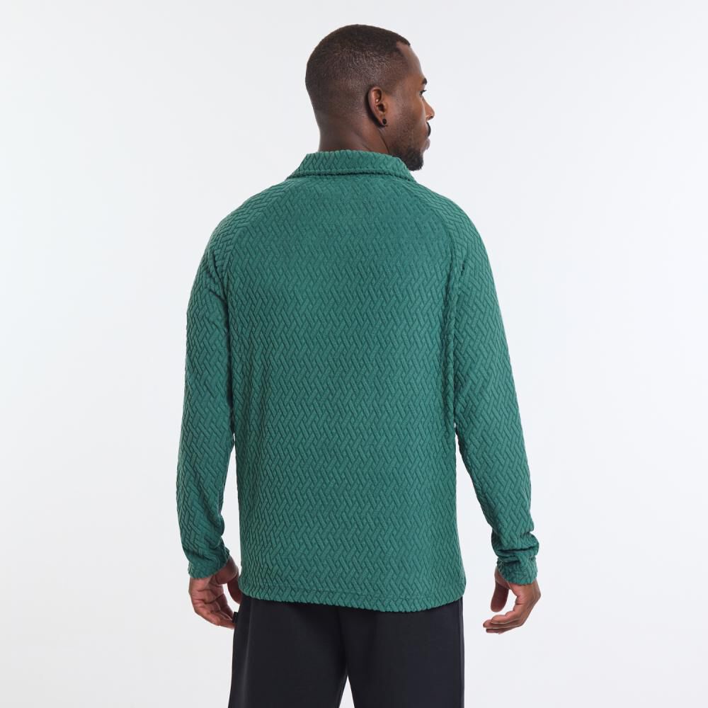 Polerón Deportivo Cuello Alto Hombre Wetland image number 3.0