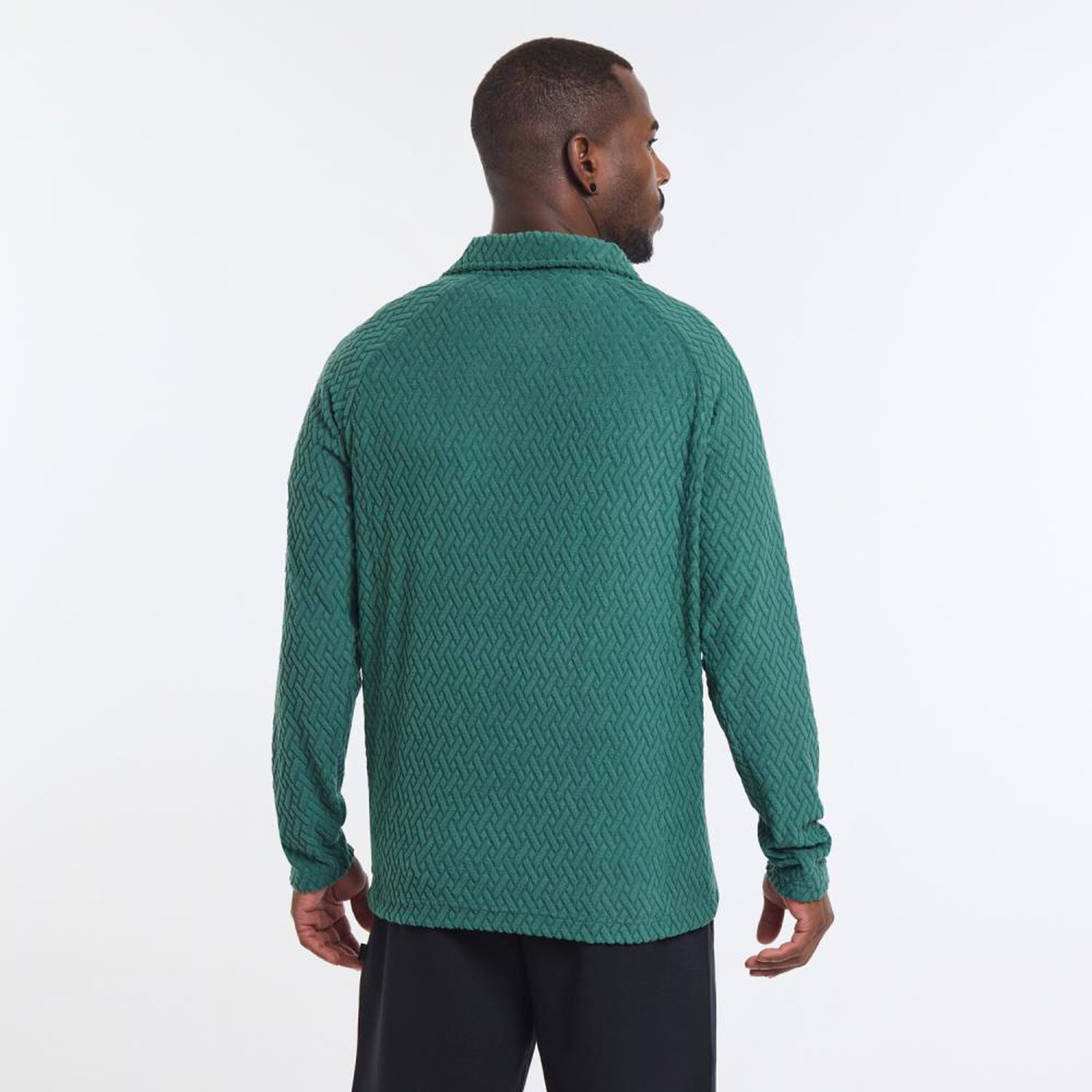 Poler&oacute;n Deportivo Cuello Alto Hombre Wetland image number 3.0