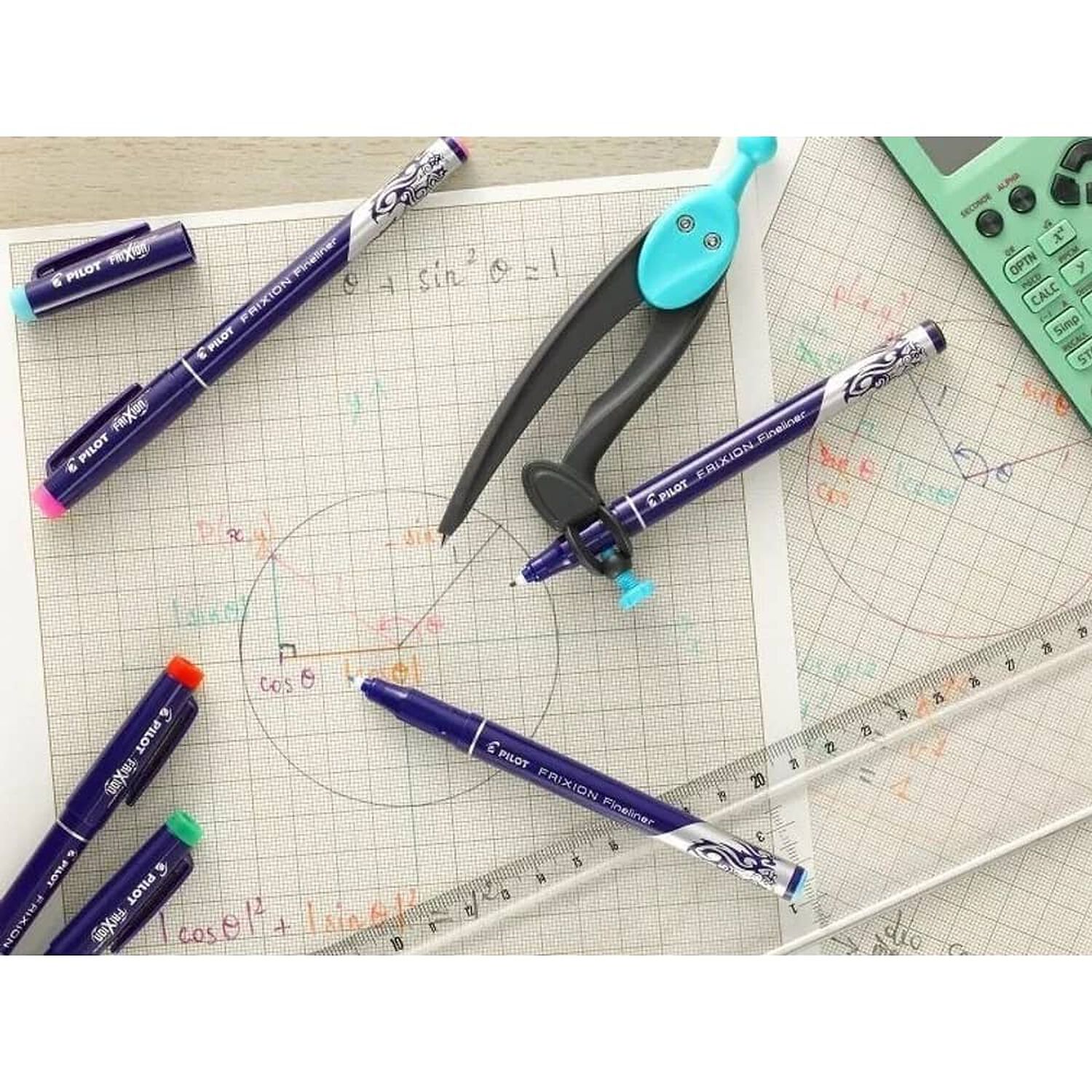 Set De Lapices Pilot Frixion Fineliner X 12 Unidades image number 7.0