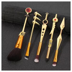 Set Naruto Brochas De Maquillaje