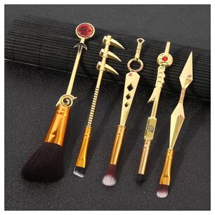 Set Naruto Brochas De Maquillaje