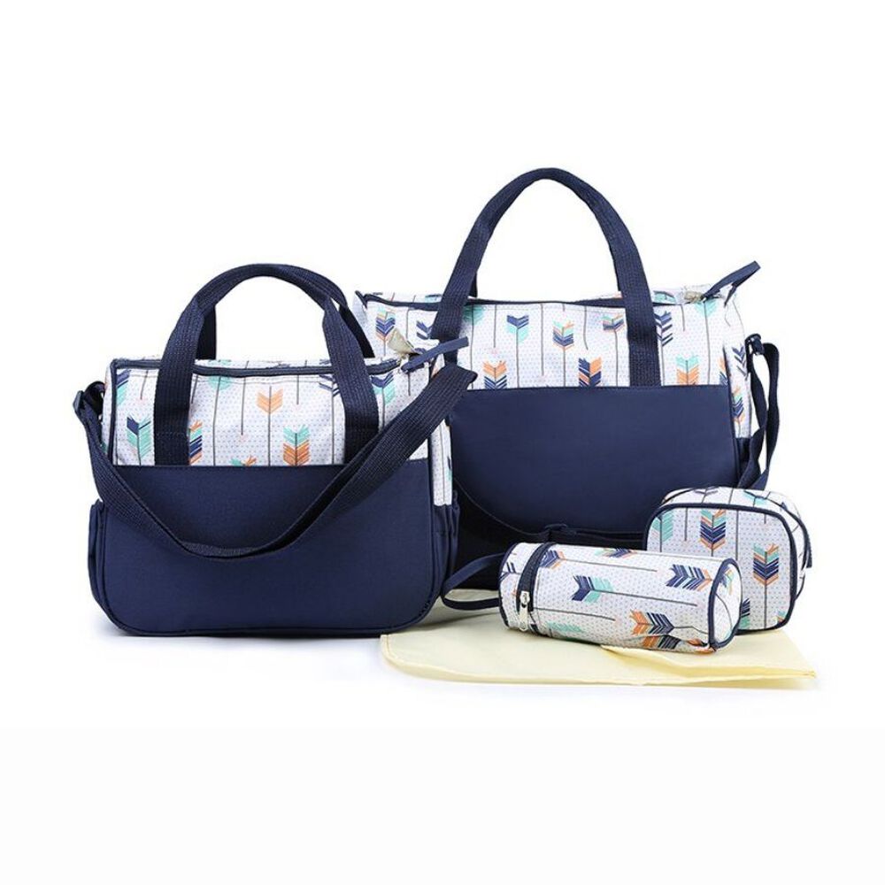 Bolso Maternal 5 Piezas Pa&ntilde;alera Mudador Bebes image number 2.0