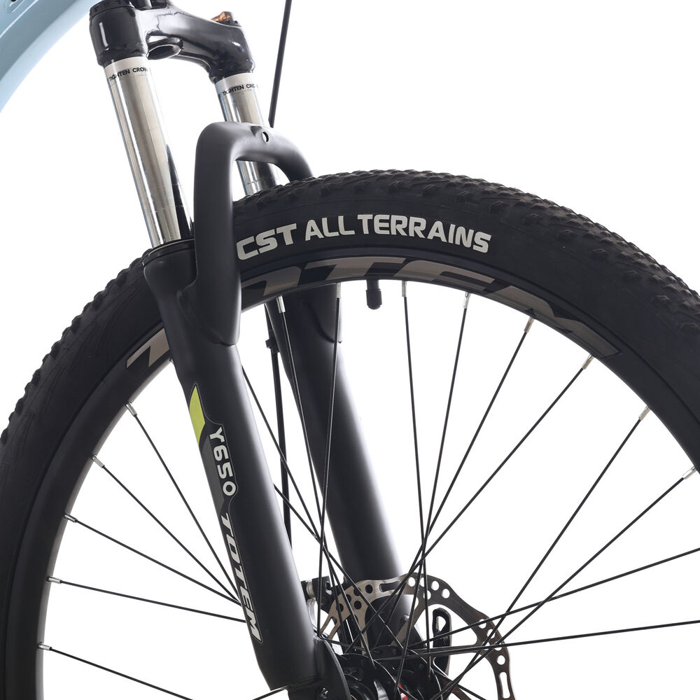 Bicicleta Totem Mtb Aro 26 Modelo Y650 Celeste Verde image number 7.0