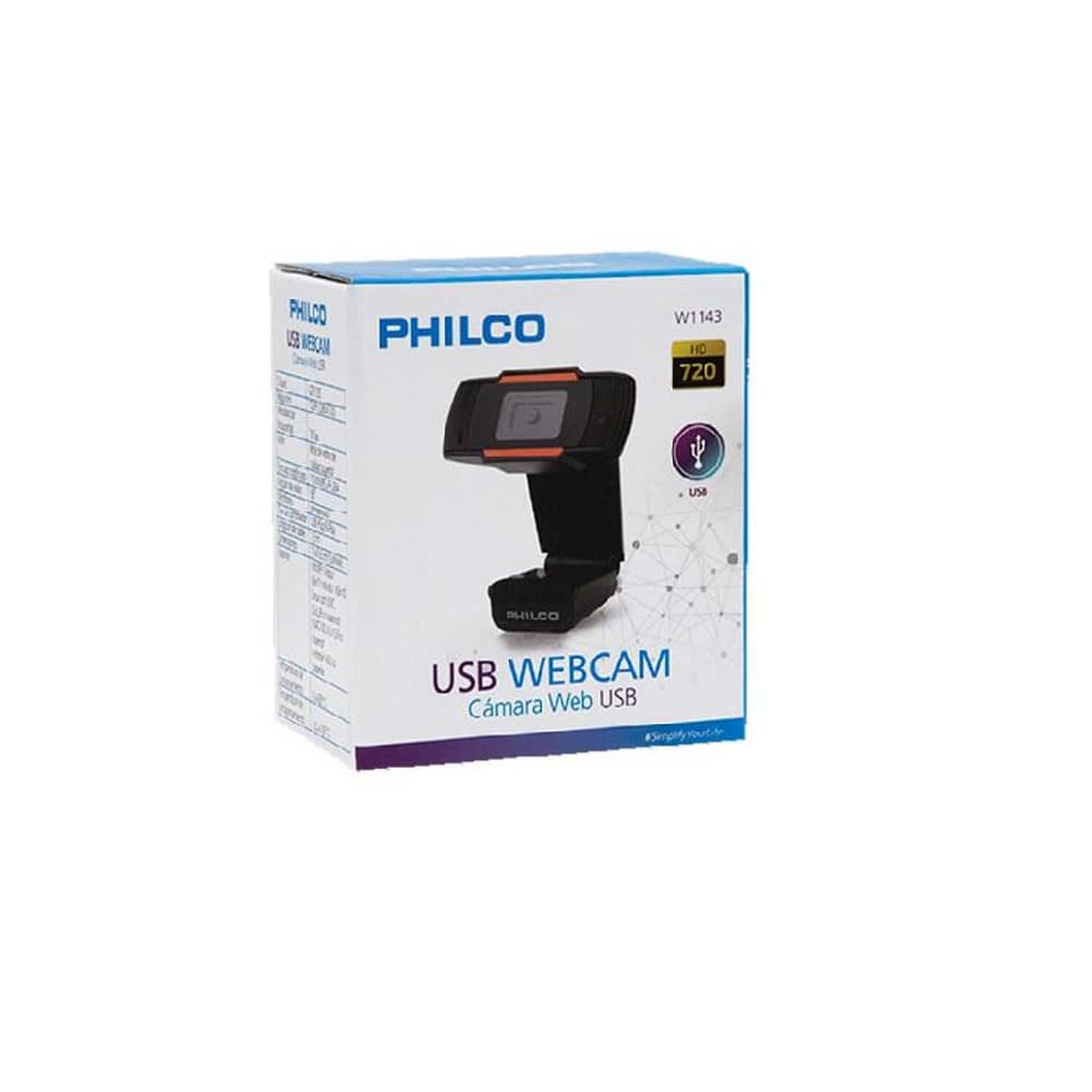 Philco Usb Webcam Philco 720p 30fps 1280&times;720 image number 1.0