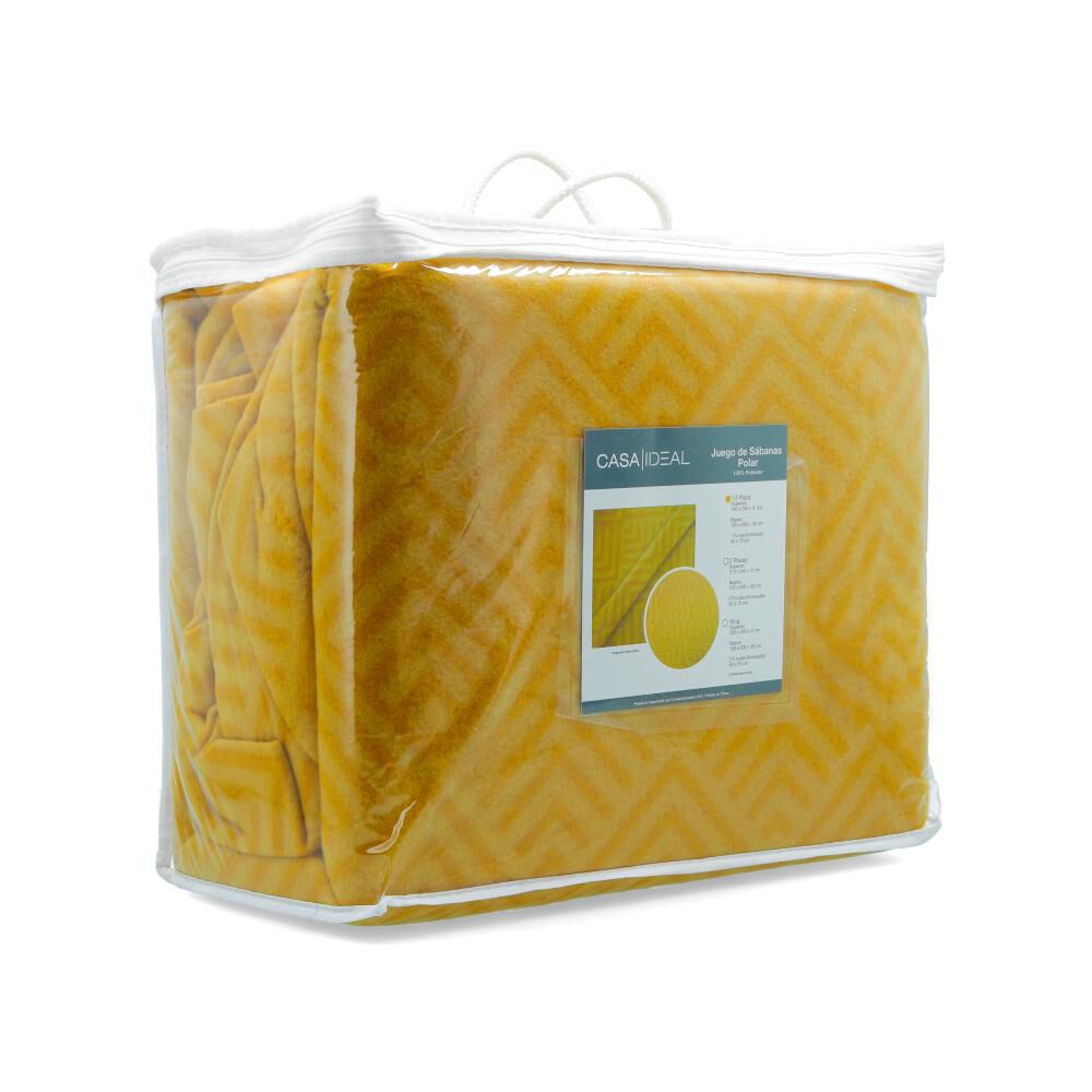 Juego De Sabanas De Polar Casaideal Dark / 1.5 Plazas image number 3.0