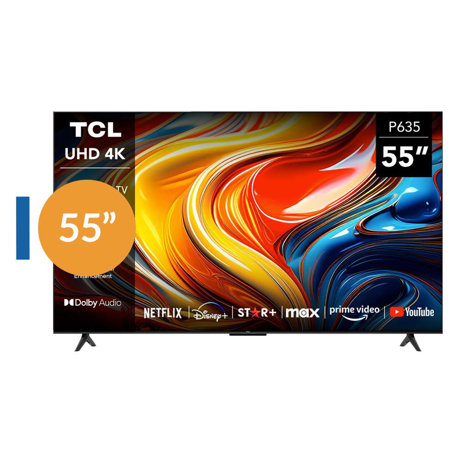 Led 55" TCL P635 / Ultra HD 4K / Smart TV image number 0.0